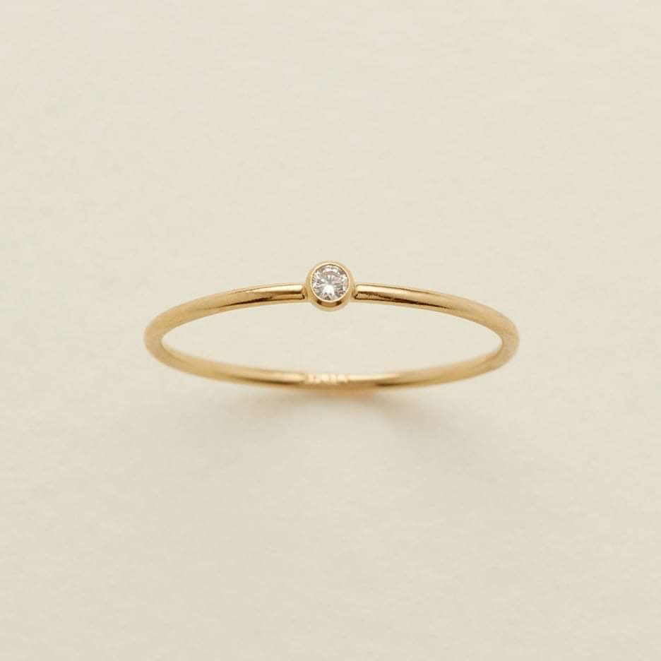 18k Engagement Ring