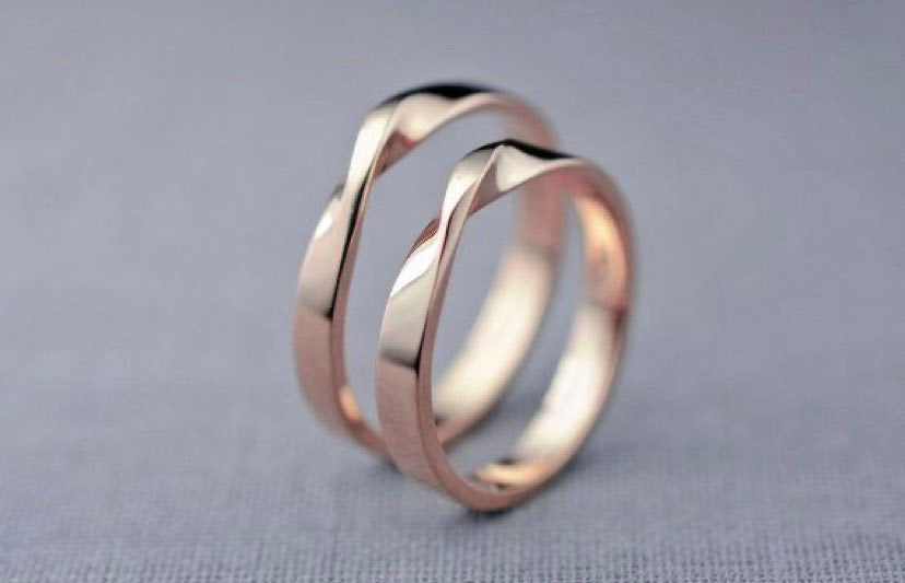 14k and 18k Wedding Ring