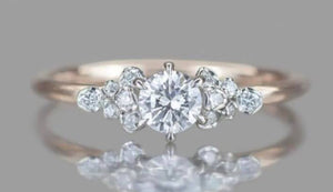 18k Engagement Ring